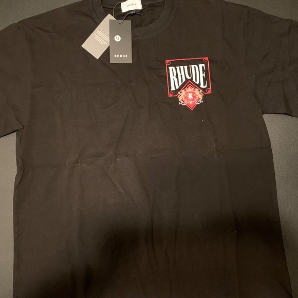 Rhude Black Graphic T-Shirt - Picture 5 of 9